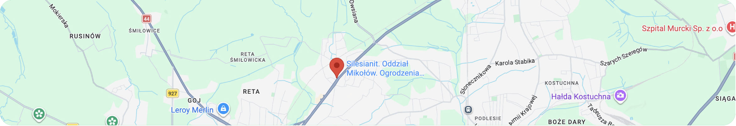 Mapa dojazdu